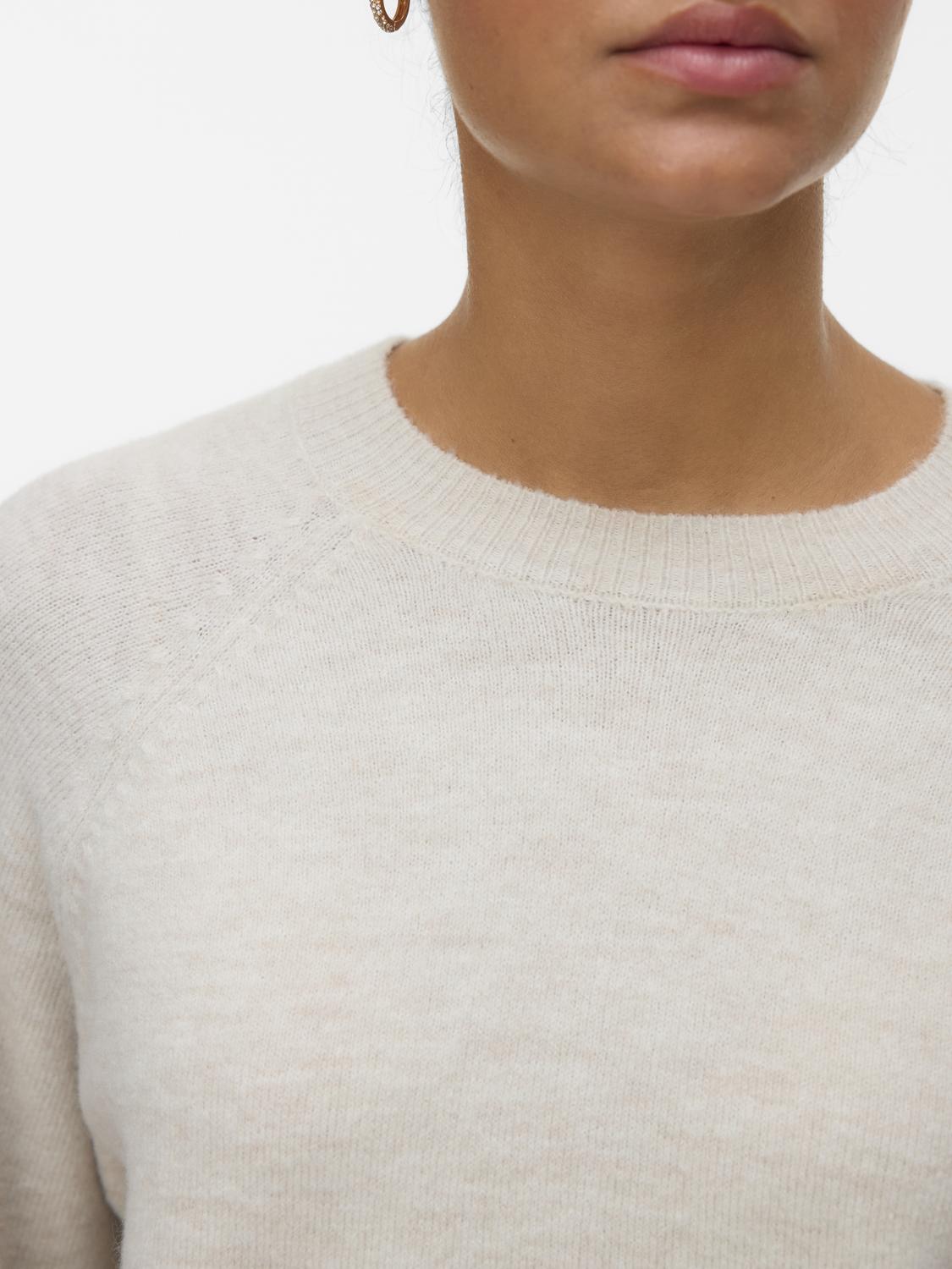 VMLEFILE Pullover - Pumice Stone - VERO MODA & VILA Bergvik
